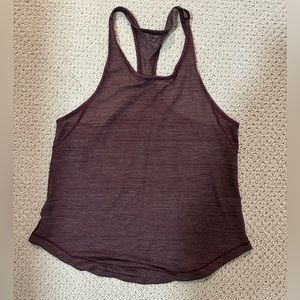 Lululemon razor back running tank